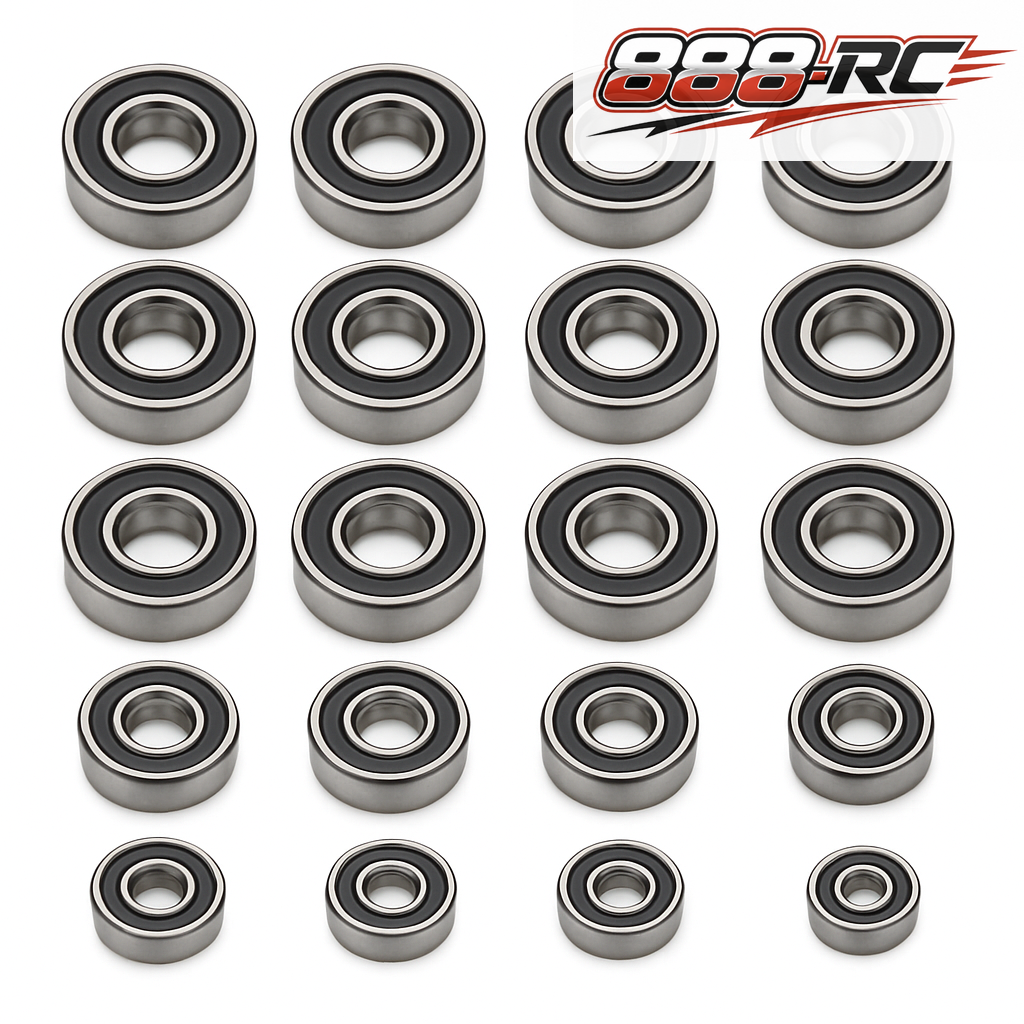 Traxxas Slash 2WD BL-2S Rubber Sealed Complete Bearing Kit | 888-RC