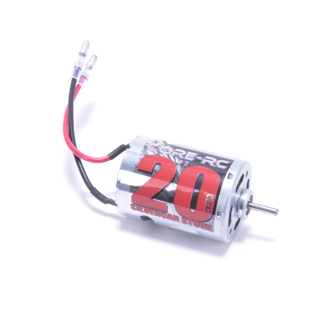 CORE 20 Silver Can Brushed 540 Motor CR729