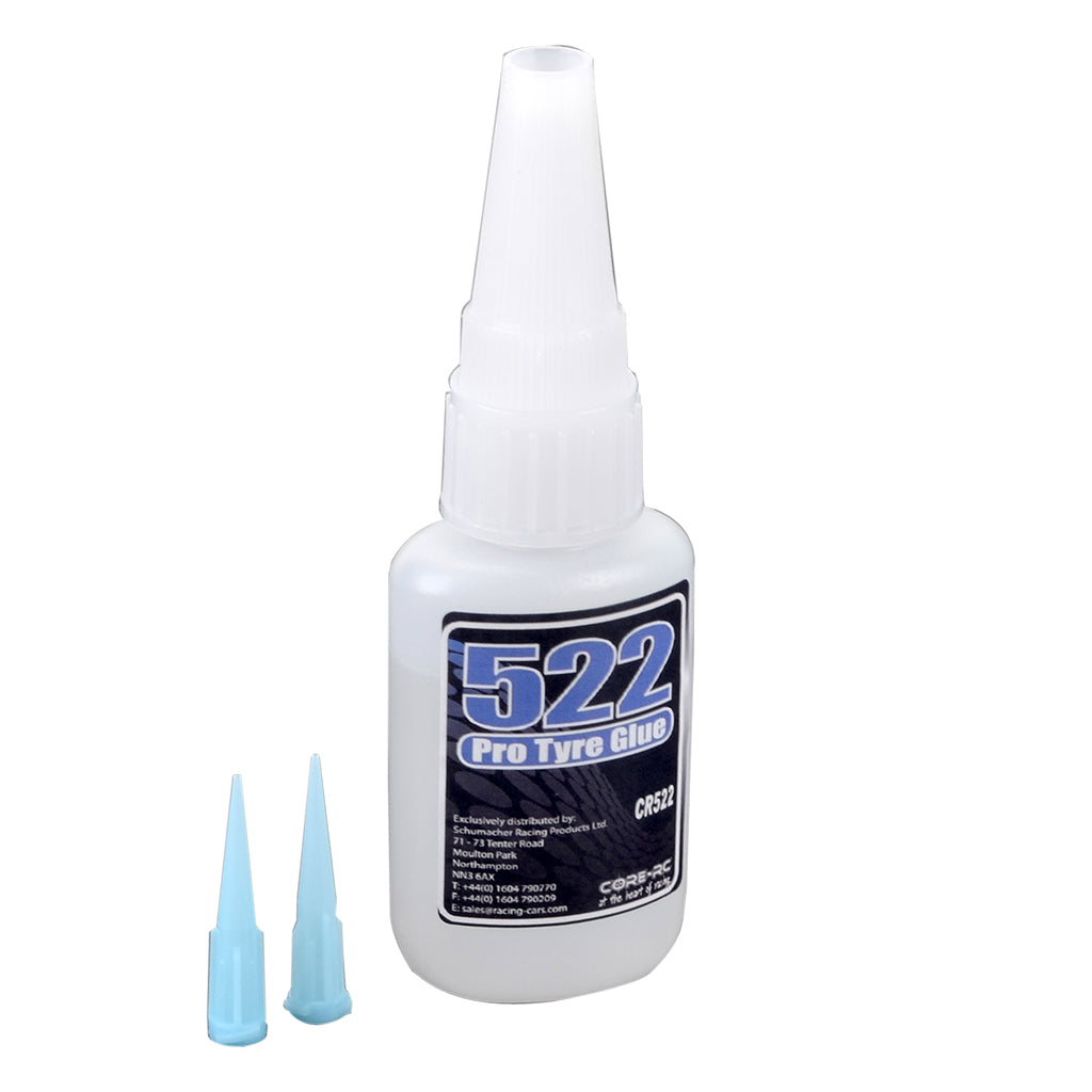 Core RC - 522 Pro Tyre Glue With 2 Nozzles (CR522)