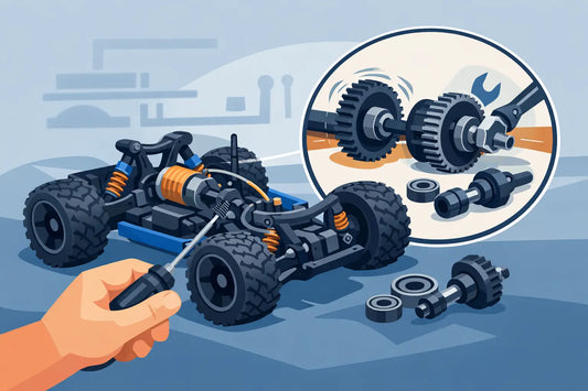 How to Fix a Sloppy RC Drivetrain Properly