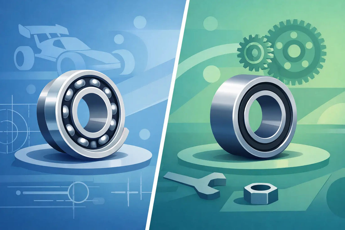Flanged Versus Unflanged RC Bearings Explained