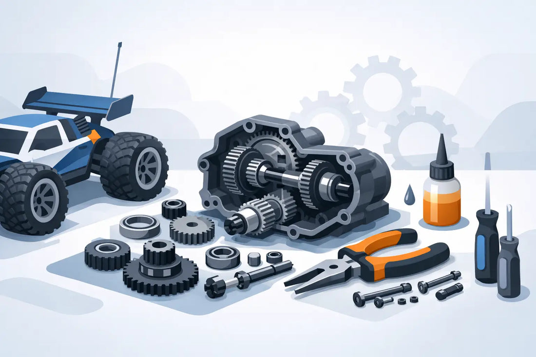 How to Rebuild an RC Transmission Properly