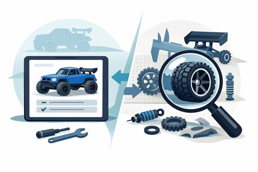 Vehicle Fitment Versus Size Search for RC Parts