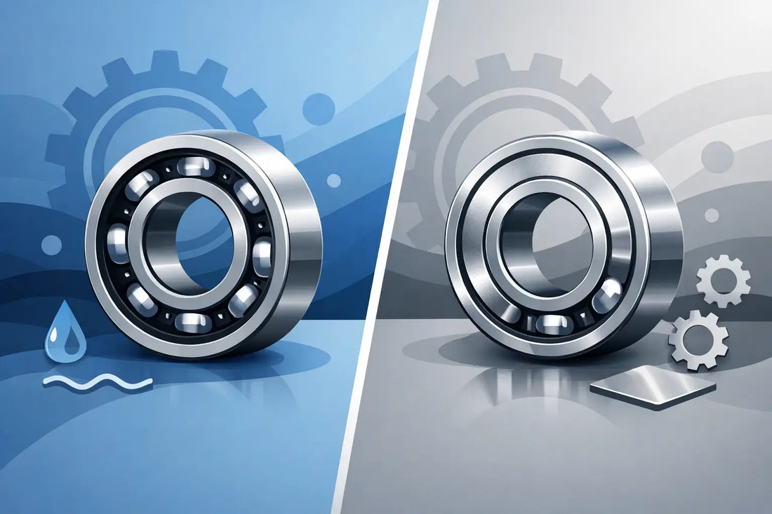Rubber Sealed vs Metal Shielded Bearings
