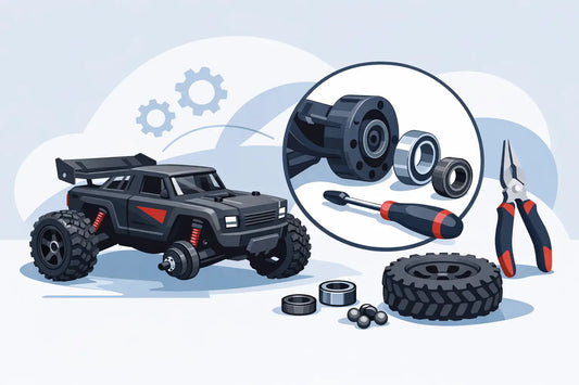 ARRMA Outcast Bearing Replacement Example