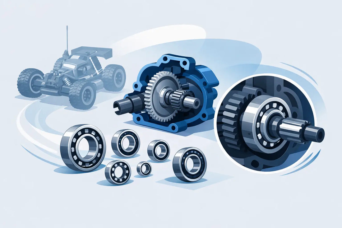 RC Gearbox Bearings for Smooth Reliable Drive