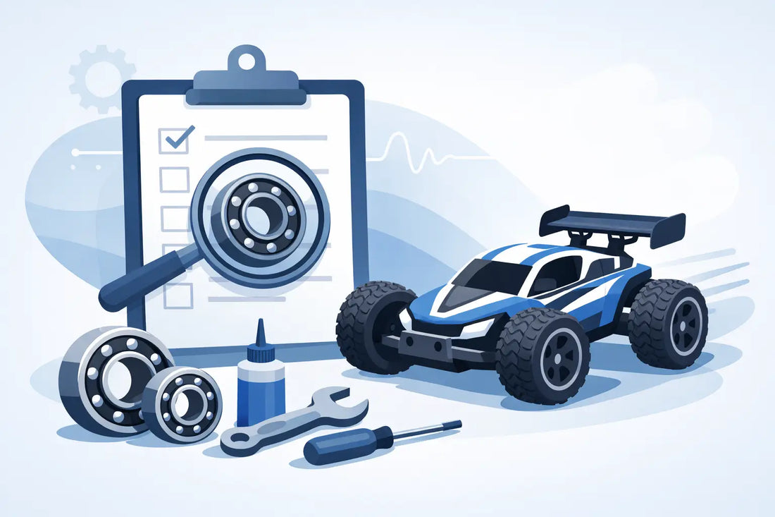 RC Bearing Maintenance Checklist for Better Runs