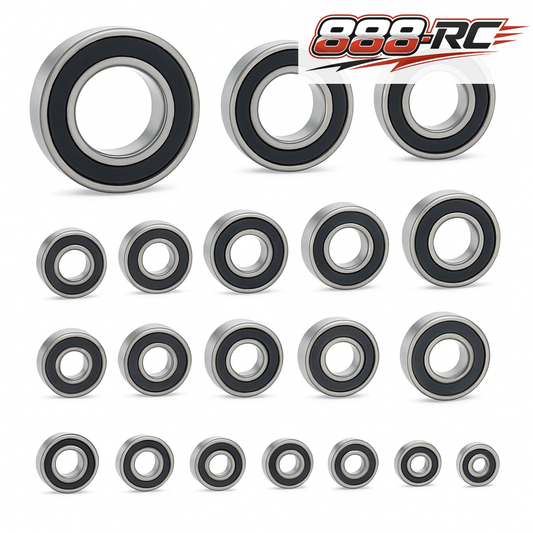 Traxxas Hoss 4X4 VXL Rubber Sealed Complete Bearing Kit | 888-RC