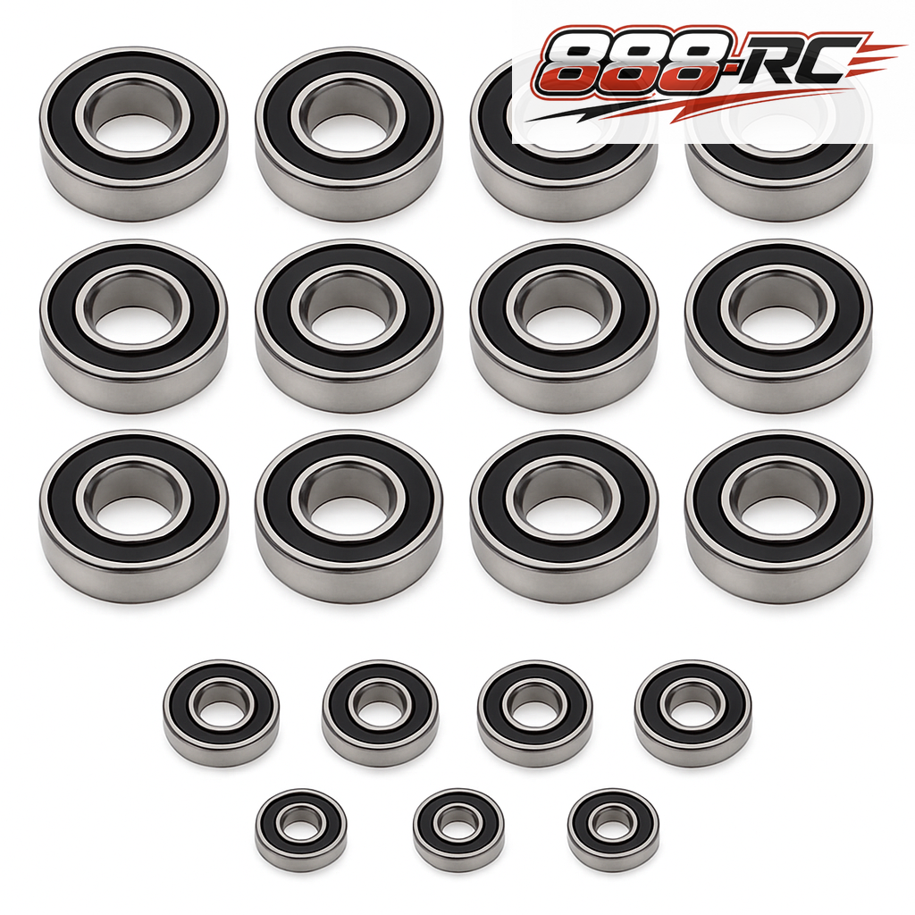 Traxxas Rustler 2WD Rubber Sealed Complete Bearing Kit | 888-RC