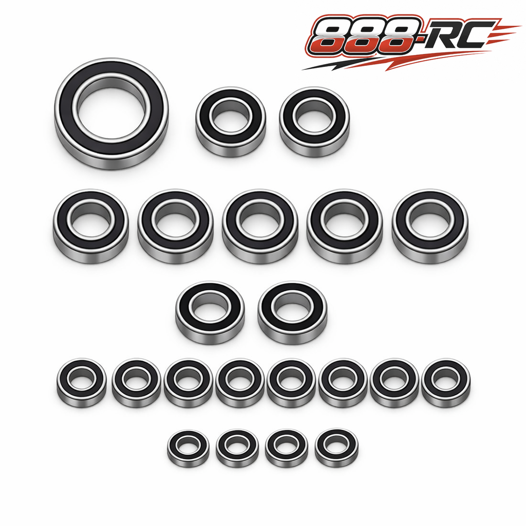 Traxxas Rustler 4X4 Rubber Sealed Complete Bearing Kit | 888-RC
