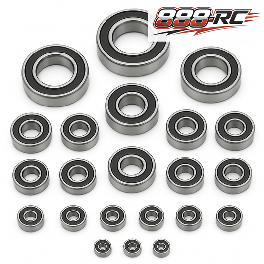 Traxxas Rustler 4X4 Ultimate Rubber Sealed Complete Bearing Kit | 888-RC