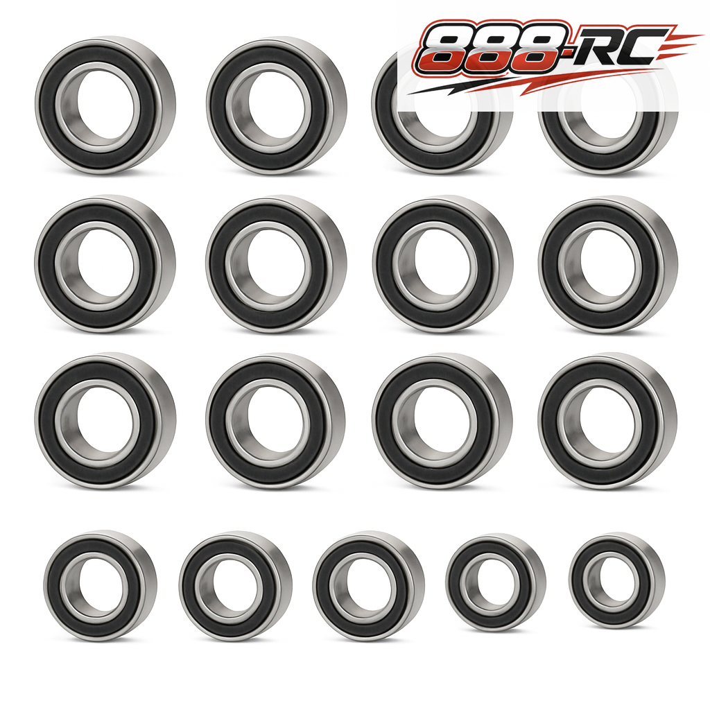 Traxxas Stampede 2WD BL-2S Rubber Sealed Complete Bearing Kit | 888-RC