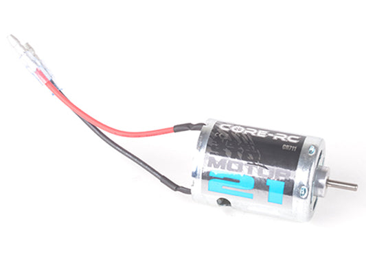 Core RC 21T Silver Can Brushed 540 Motor CR711